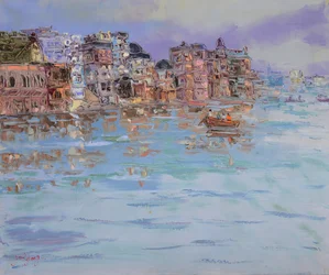 Varanasi River Morning