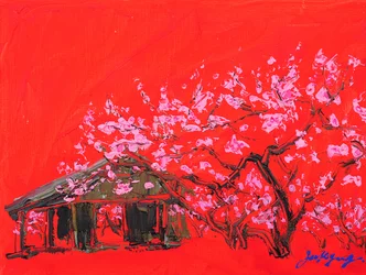 Vibrant Blossom House