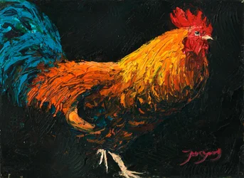 Vibrant Farm Rooster