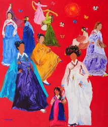 Vibrant Hanbok Celebration