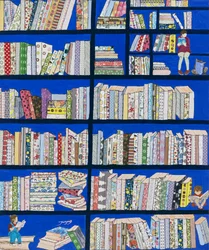 Vibrant Library Books