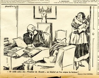 Candide, Satirical in B&W