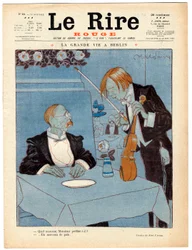 Cover of The Red Laughter, Satirical in Colors