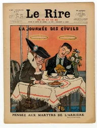 Cover of The Red Laughter, Satirical in Colors