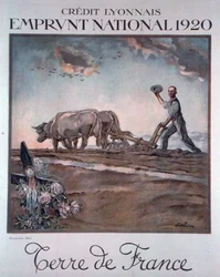 Credit Lyonnais Poster Advertising the National Loan