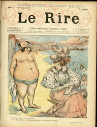 Illustration of Abel Faivre (1867-1945) for the Cover of Le Rire