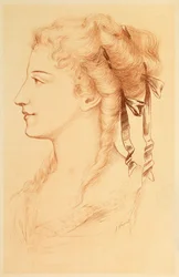 Portrait of Armande Bejart