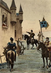 Ulrich Gallet, Sent by Grandgousier, Asking to Speak to Picrochole
