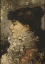 Portrait of Sarah Bernhardt (1844-1923)