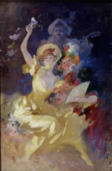 At the ball