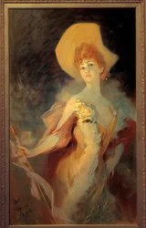 Portrait of comedian Arlette Dorgere (1904)
