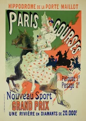 Reproduction of a Poster Advertising 
