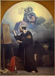 Saint Luke Painting the Virgin