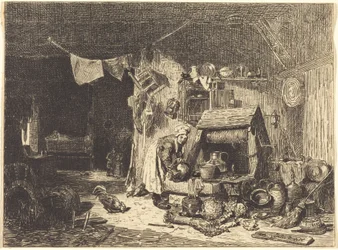 Interior of a Farmhouse