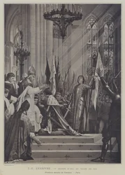 Joan of Arc at the King