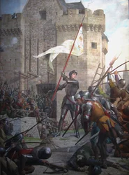 Joan of Arc in Armour Before Orléans