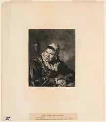 Hille Bobbe, the Sorceress, from "Etchings of Pictures in the Metropolitan Museum, New York"