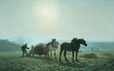 Horses in a Field, 1873