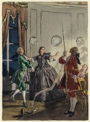 Illustration for memoirs of Casanova