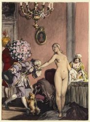 Illustration for memoirs of Casanova