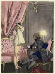 Illustration for memoirs of Casanova