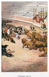 Roman Games, Illustration for 