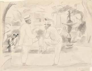 Two Men in the Park