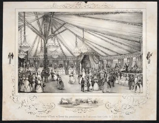 Festival at Tivoli for the Pensioners of the Former Civil List on June 3, 1840