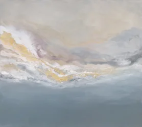 Swirling Clouds in Muted Tones