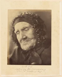 Aged 94, Taken on the Anniversary of her 72nd Wedding Day [Head and Shoulders Portrait of an Elderly Woman]