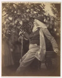 Charles Hay Cameron, Esq., in His Garden at Freshwater