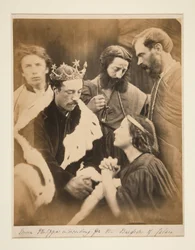 Queen Phillipa interceding for the Burghers of Calais