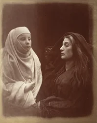 The Little Novice and Queen Guinevere In the Holy House of Almsbury