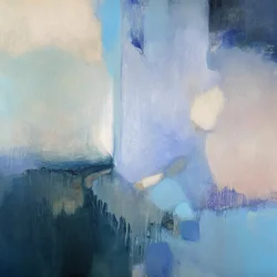 Abstract Blue Serenity