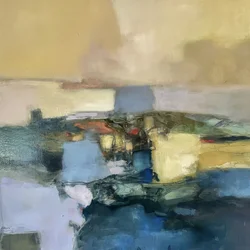 Serene Abstract Landscape