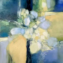 Serene Floral Abstract