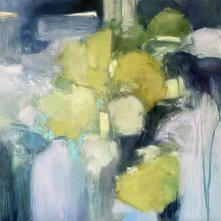 Serene Green Blue Flow