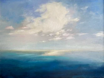 Serene Ocean Horizon