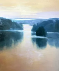 Tranquil Lake Reflections