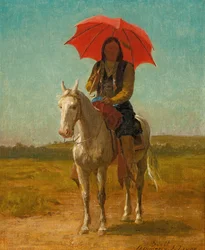 Horseman, Anadarko, Oklahoma, 1890