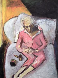 Woman with Lipstick