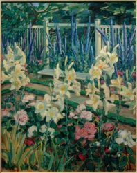 Lilies in the Garden of Muthesius