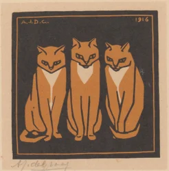 Three cats