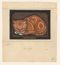 Lying Cypress Cat (December)