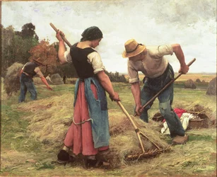 Haymaking, 1880