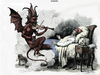 The Dream of Composer Giuseppe Tartini (1692-1770): in His 