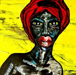 Expressive Black Woman