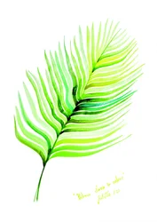 Vibrant Tropical Leaf