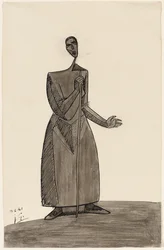 Peasant with a Staff