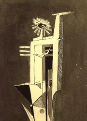 Screaming Figure, The Prophet, 1941